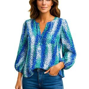 Vintage T Tahari Pullover Style Women's Lightweight Blouse - Size 1X